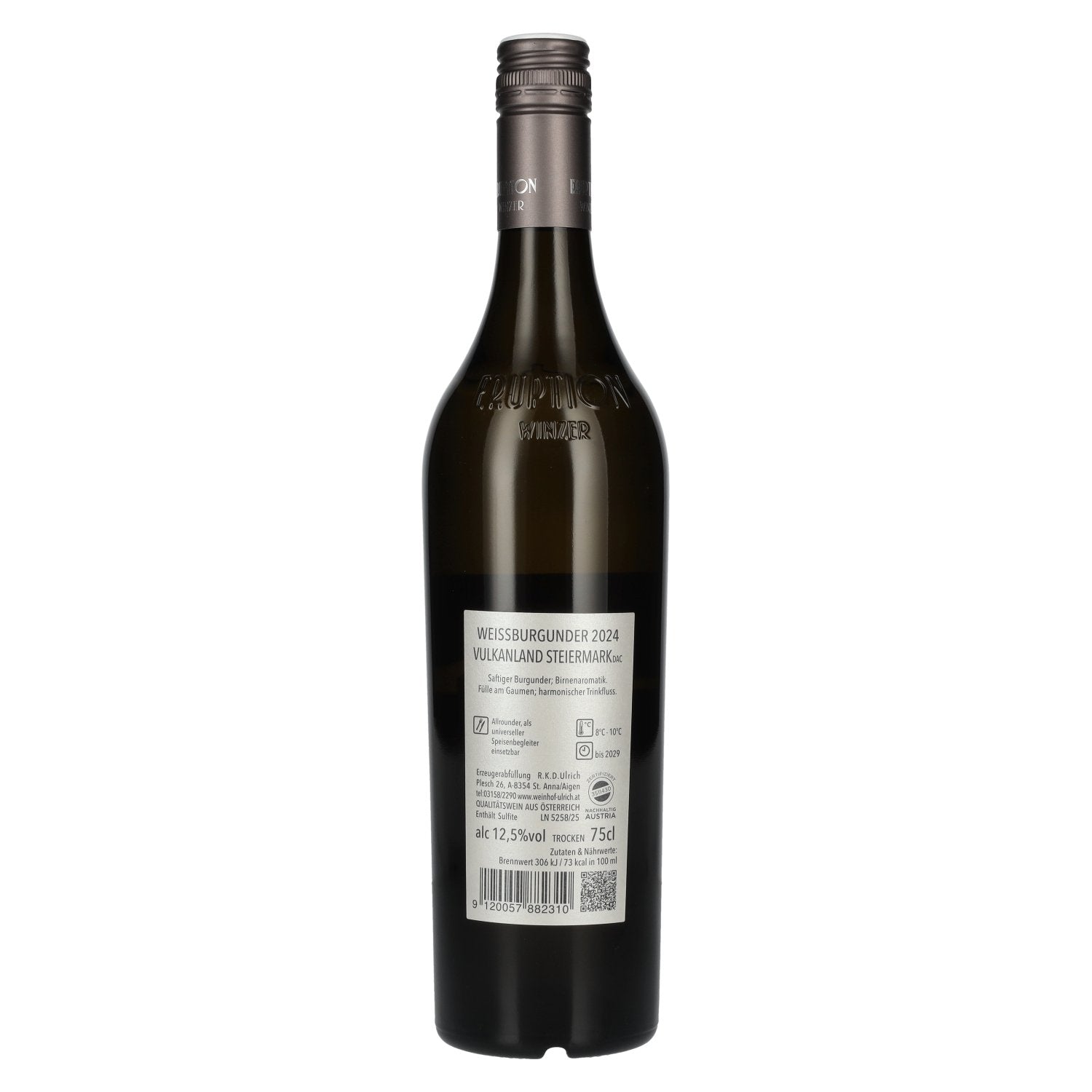 Weinhof Ulrich Pinot Blanc Vulkanland Steiermark DAC 2024 12,5% Vol. 0,75l