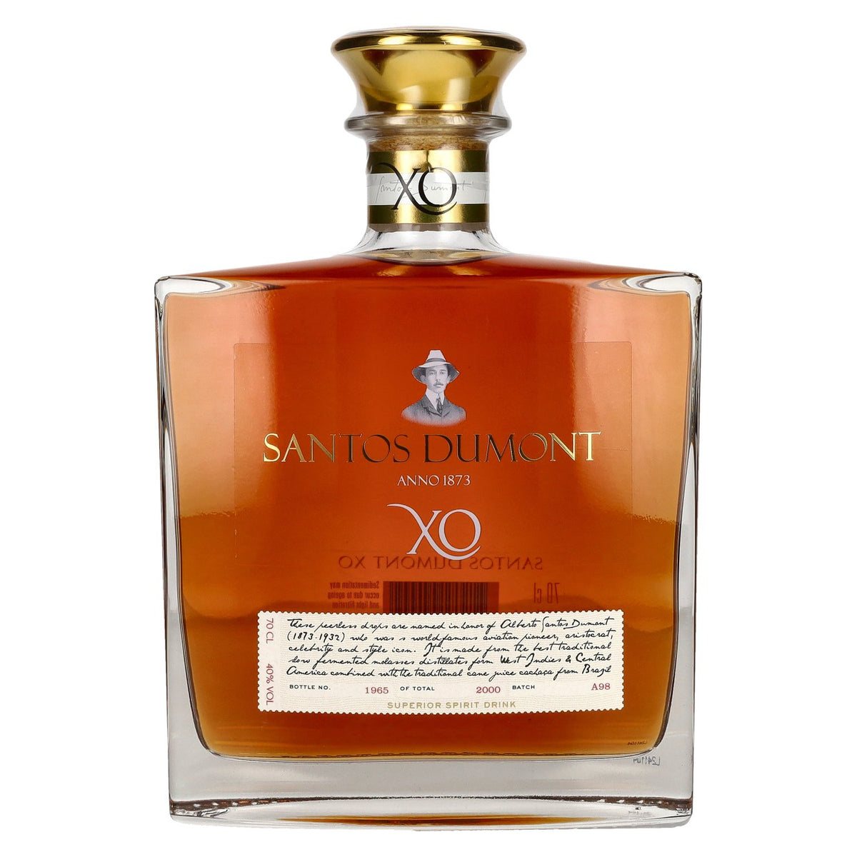 Santos Dumont XO Superior Spirit Drink 40 % vol. 0,7 l