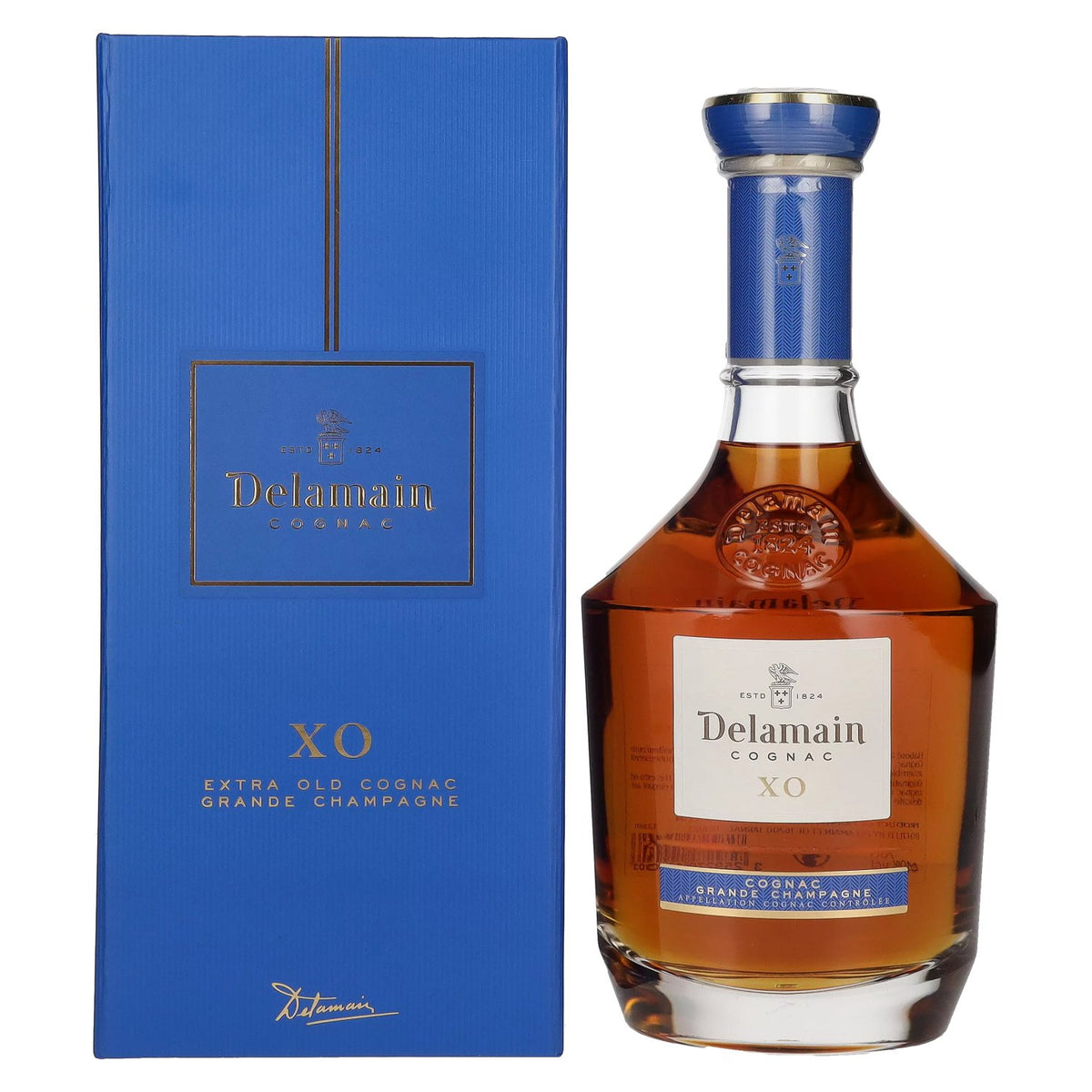 Delamain XO Grande Champagne Cognac 40% vol. 0,7 l in geschenkverpakking