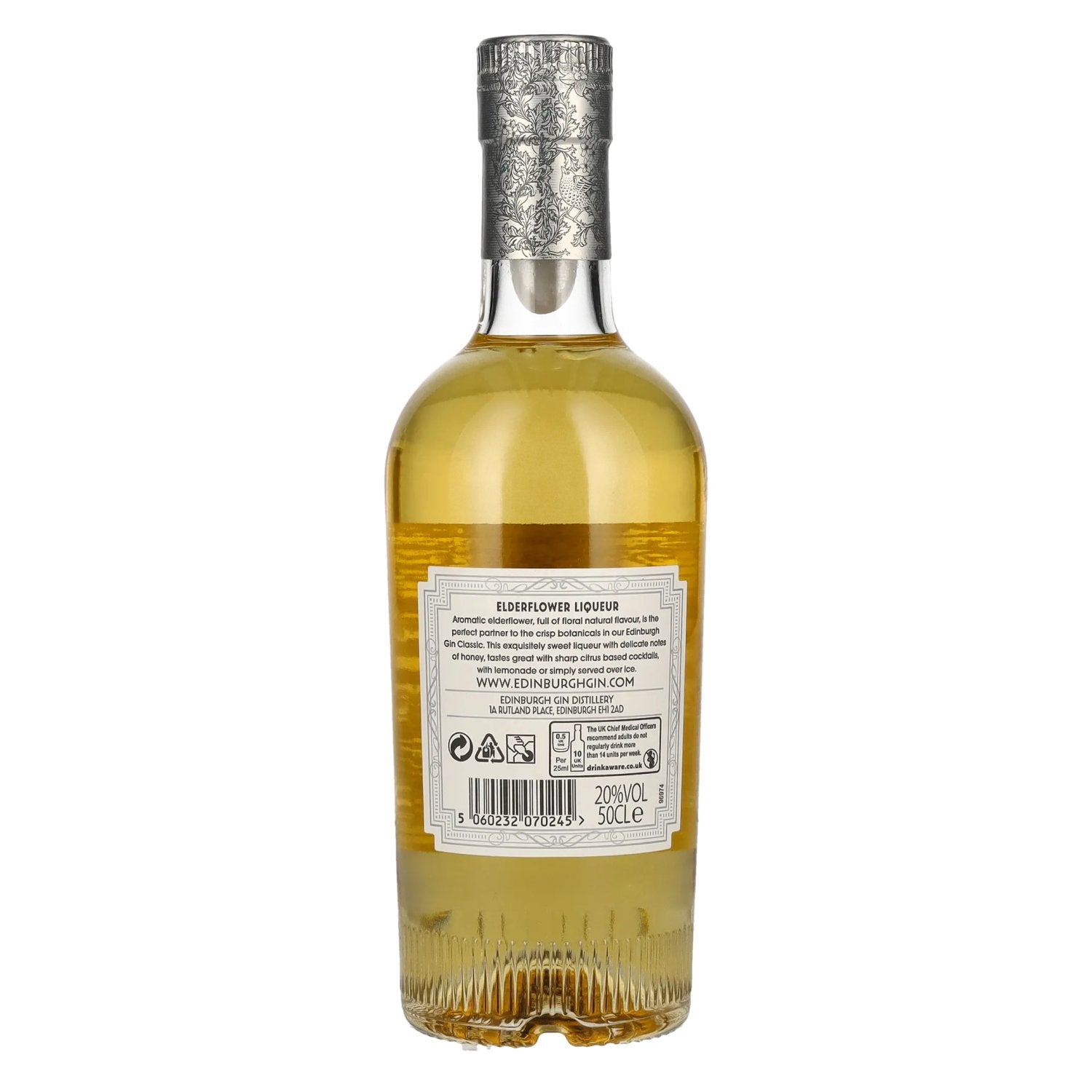 Edinburgh Vlierbloesem Gin 20% Vol. 0,5l