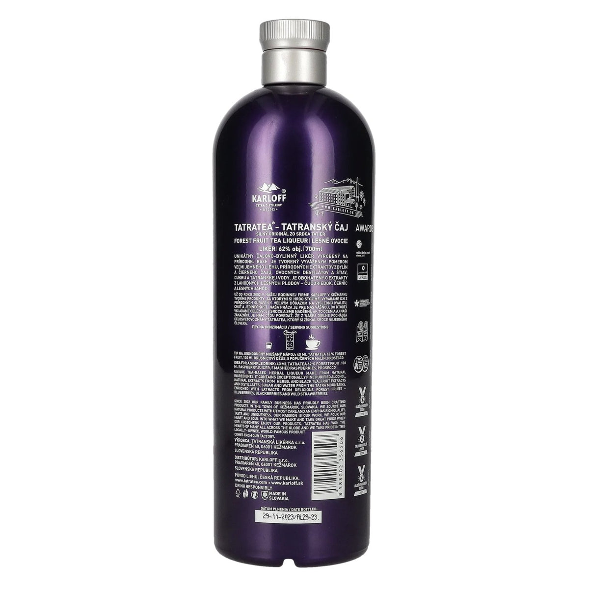 Tatratea Forest Fruit Tea Liqueur 62% vol. 0.7 l