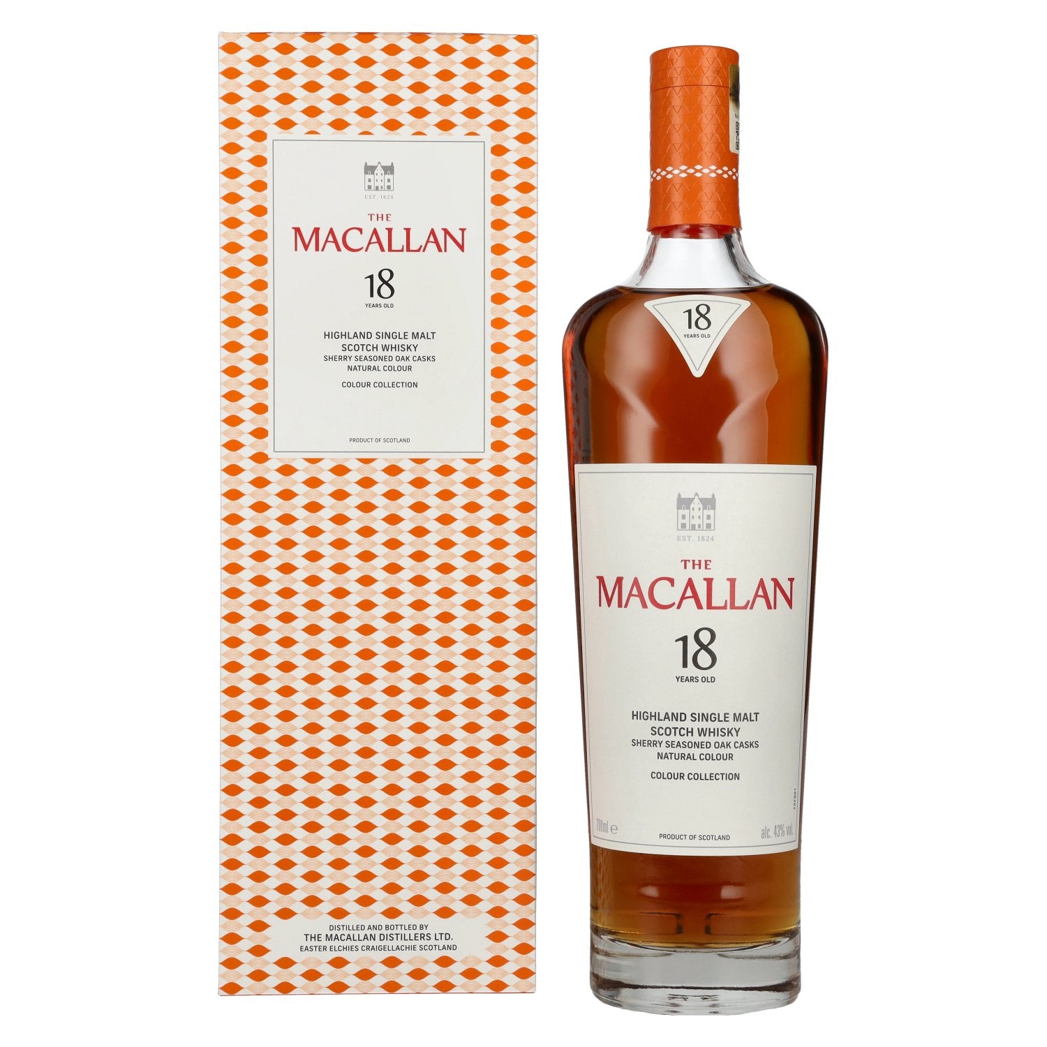 The Macallan 18 Years Old Colour Collection 43% Vol. 0,7l in gift box