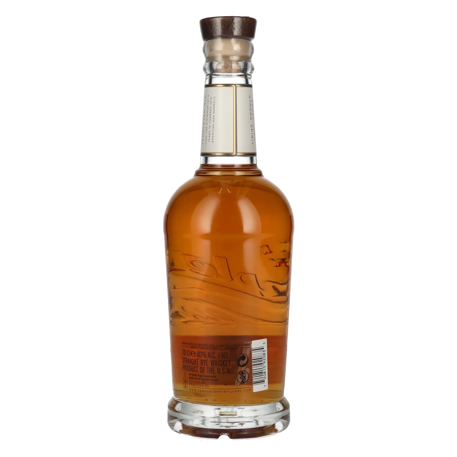 Templeton Rye Whiskey 4 ans d'âge 40% vol. 0,7l