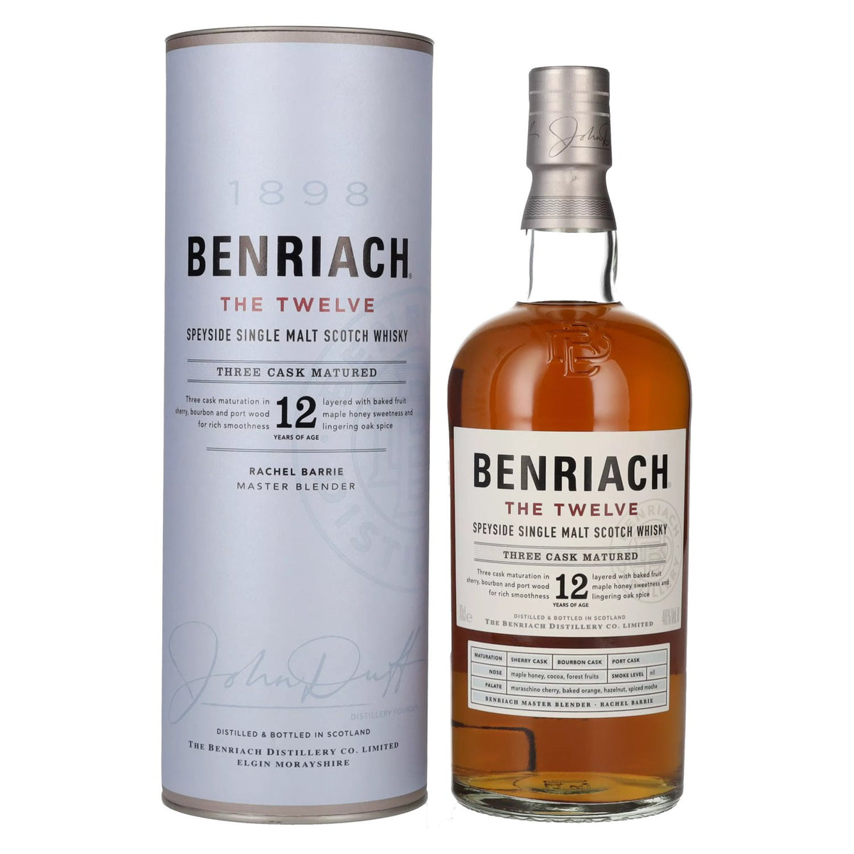 Benriach THE TWELVE Single Malt Three Cask Matured 46% ABV 0.7l in a gift box