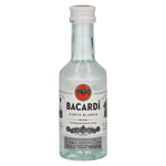 Bacardi Ron Carta Blanca Superior 40% Vol. 0,05l PET