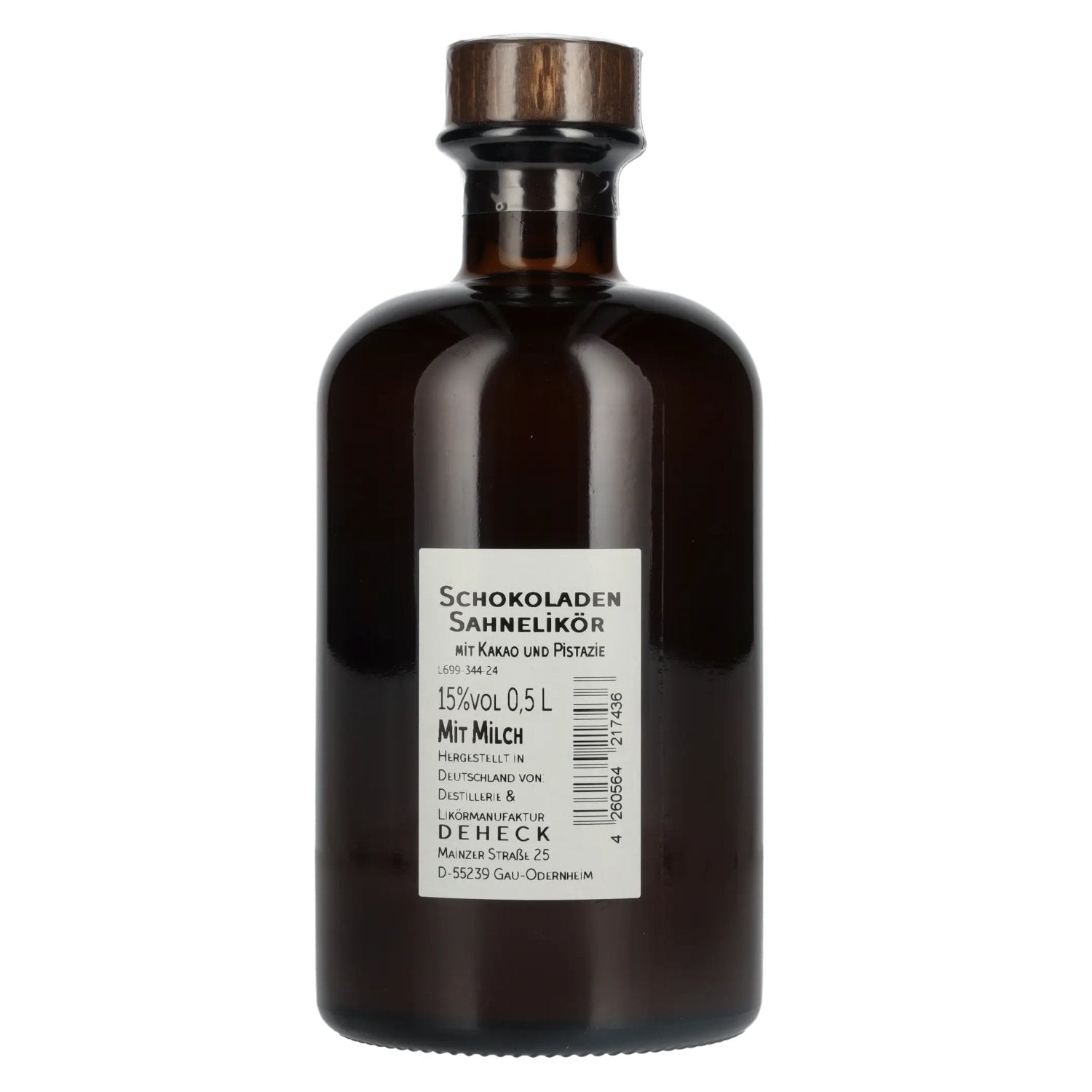 Likeurfabriek Deheck Dubai Schokolade 15% Vol. 0,5l