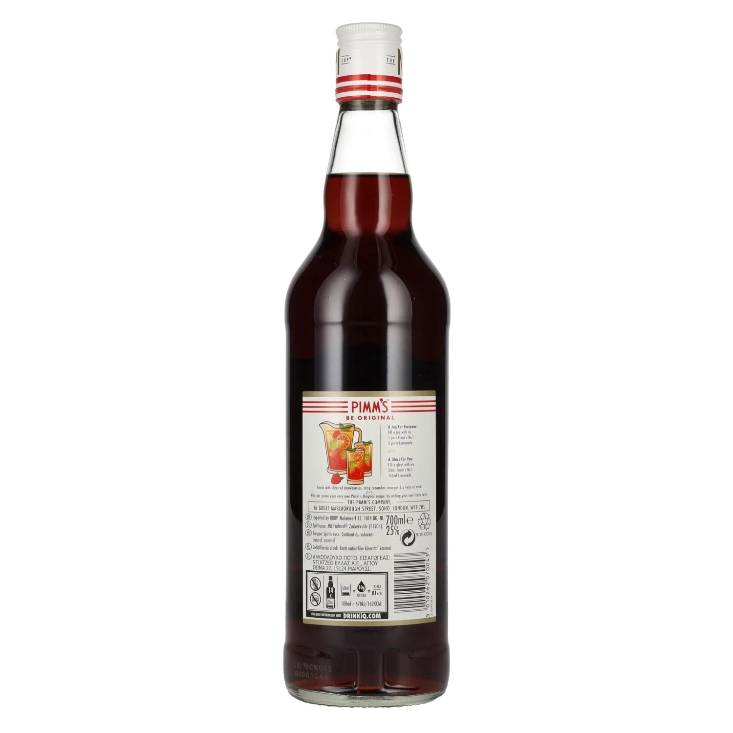 Pimm's No. 1 Cup 25% Vol. 0,7l