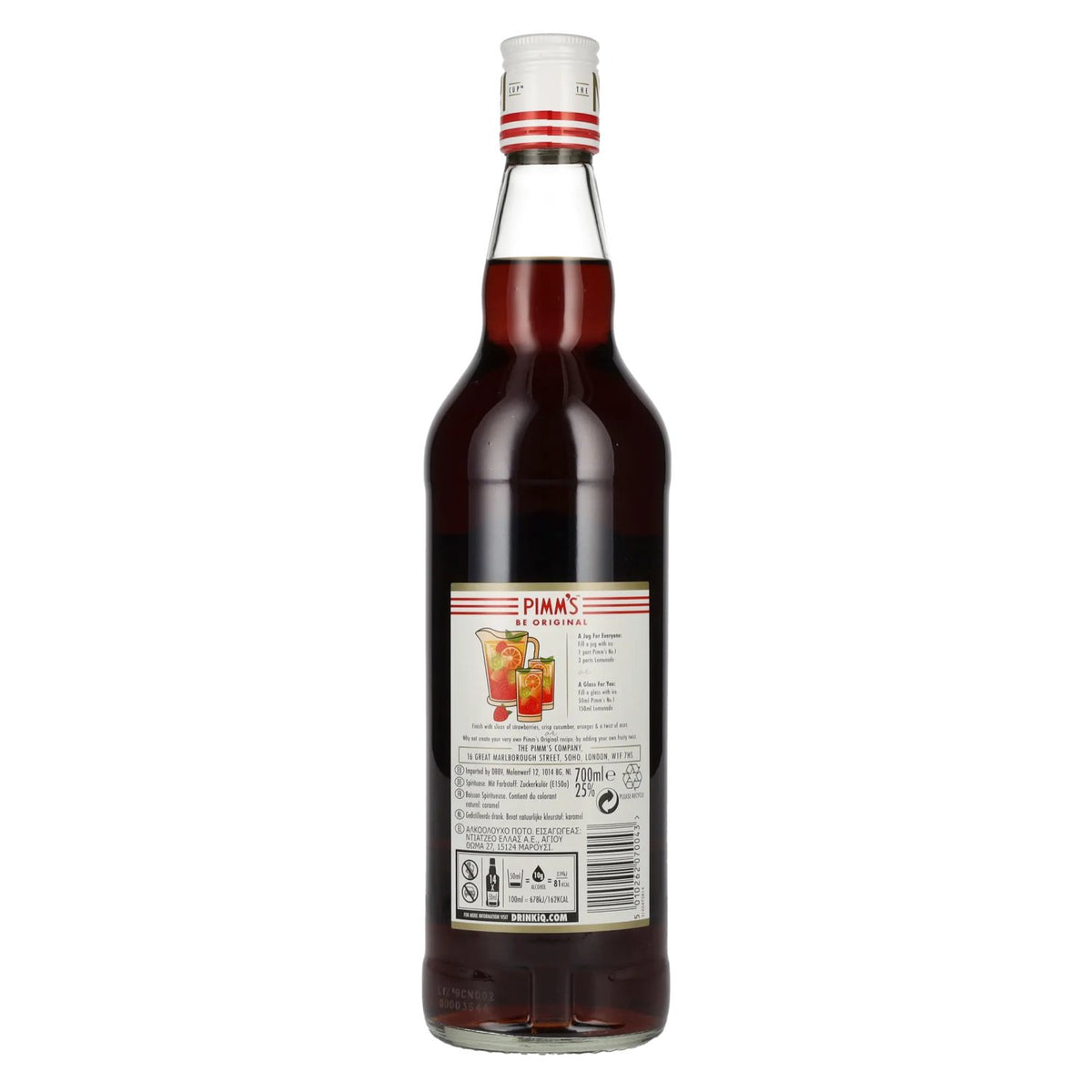 Pimm's No. 1 Cup 25% vol. 0.7 l