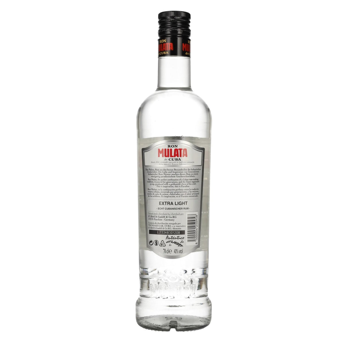 Ron Mulata de Cuba Extra Light 40 % vol. 0,7 l