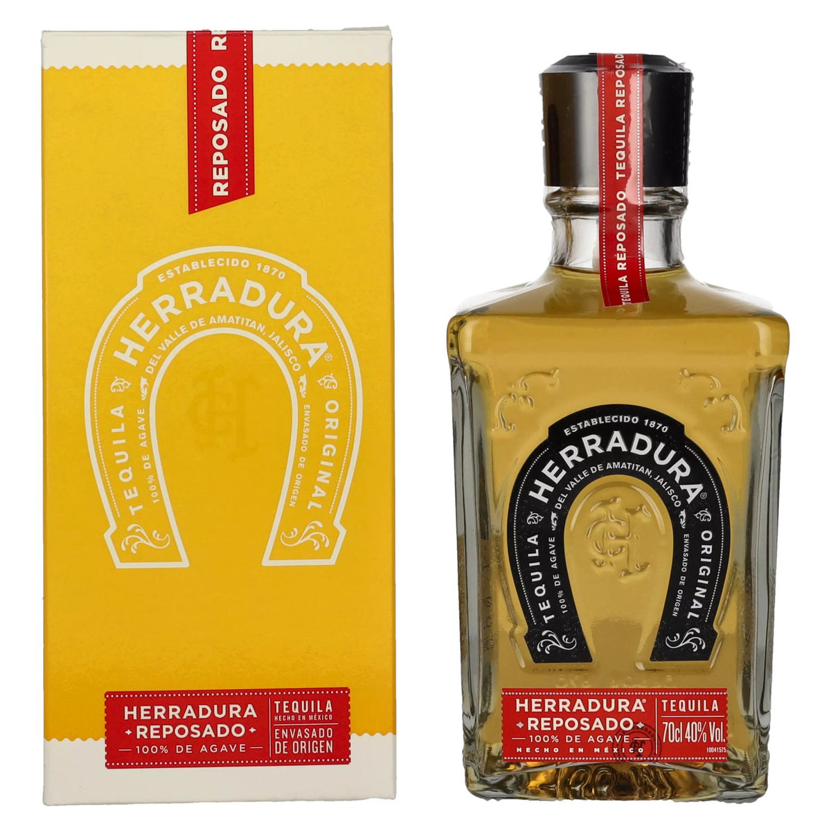 Herradura Tequila REPOSADO 100% agave 40% vol. 0,7 l in geschenkverpakking