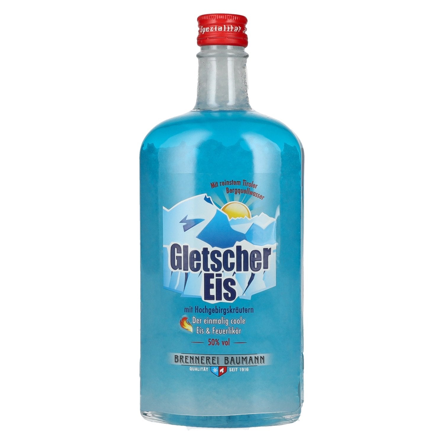 Baumann Glacier Ice Ice &amp; Fire Liqueur 50% vol. 0.7l