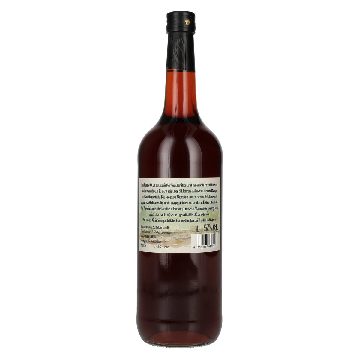 Liqueur maison au Traktor-Öl et aux herbes « Tracteur » 52 % vol. 1 l