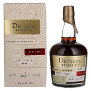 Dictador EPISODIO I 22 Jaar Oude PORT CASK Rum 1999 43% Vol. 0,7l in geschenkverpakking