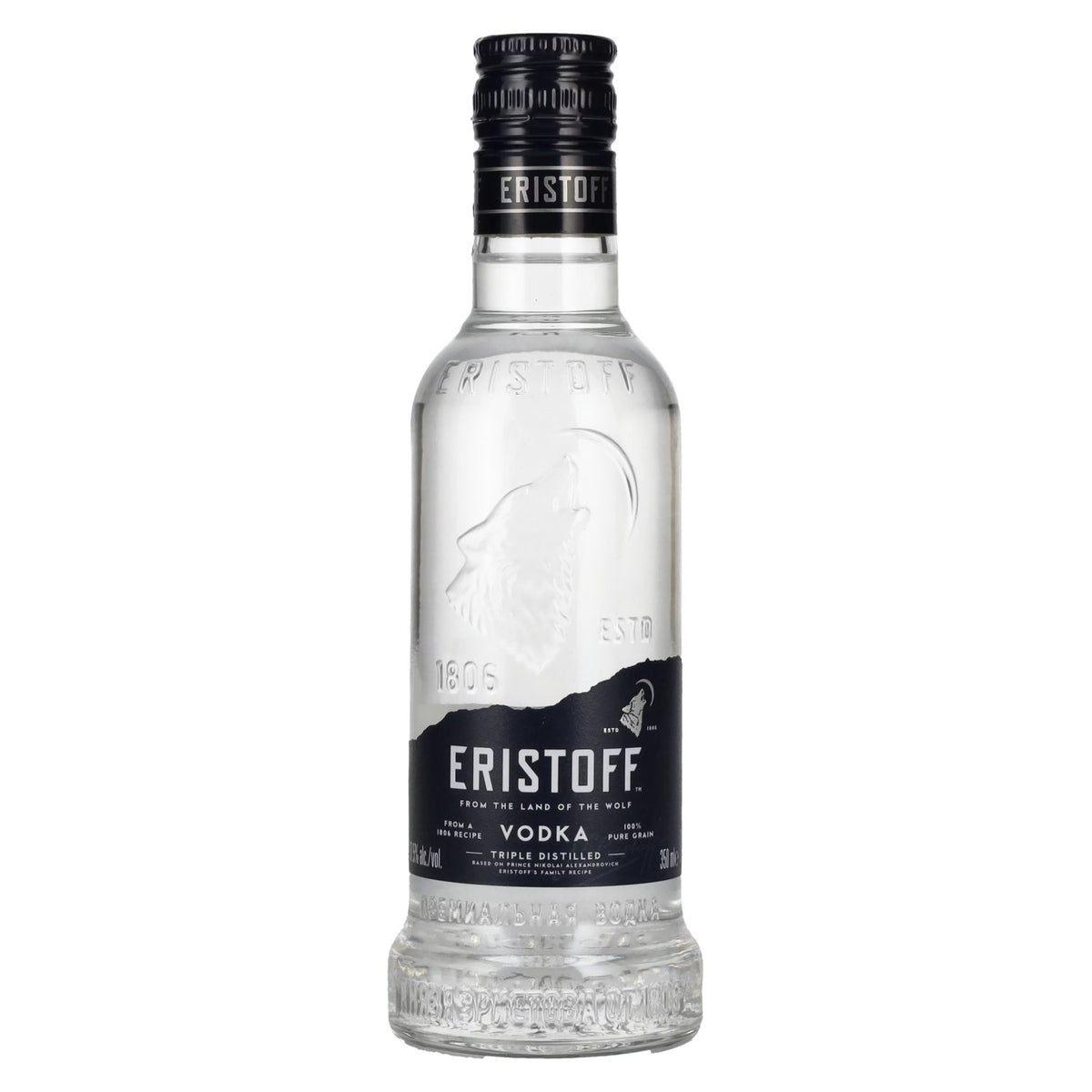 Eristoff Premium Vodka 37.5% ABV 0.35l