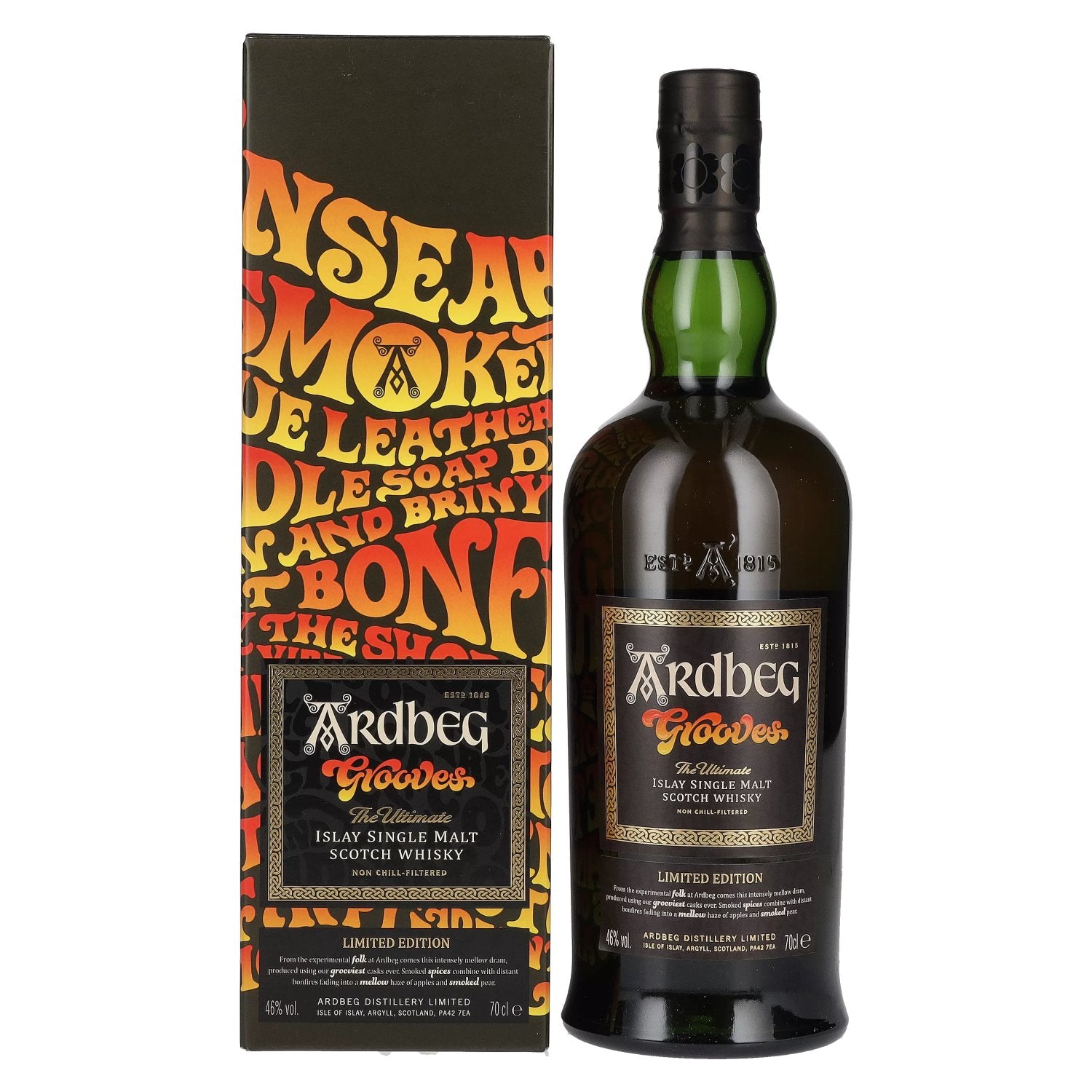 Ardbeg GROOVES Islay Single Malt Limited Edition 46% Vol. 0,7l en boîte cadeau