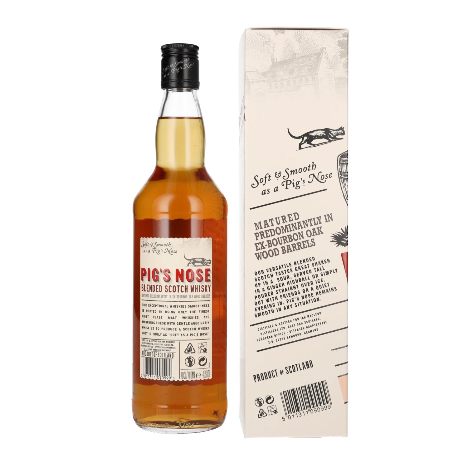Pig's Nose Blended Scotch Whisky 40% Vol. 0,7l in gift box