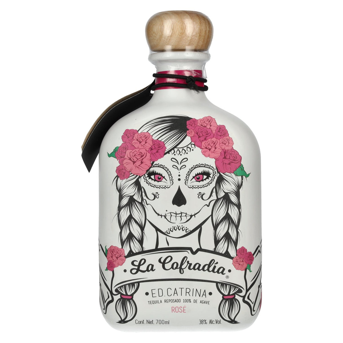 La Cofradia ED. CATRINA Tequila Rosé Reposado 100% Agave 38% vol. 0.7 l