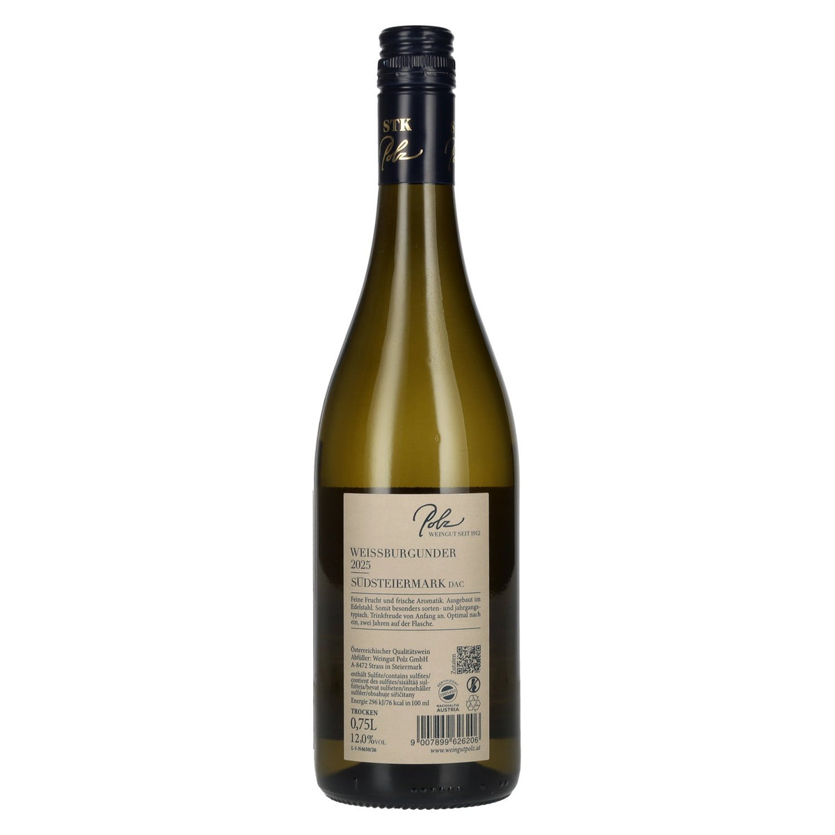 Polz Pinot blanc Südsteiermark DAC 2025 12 % vol. 0,75 l