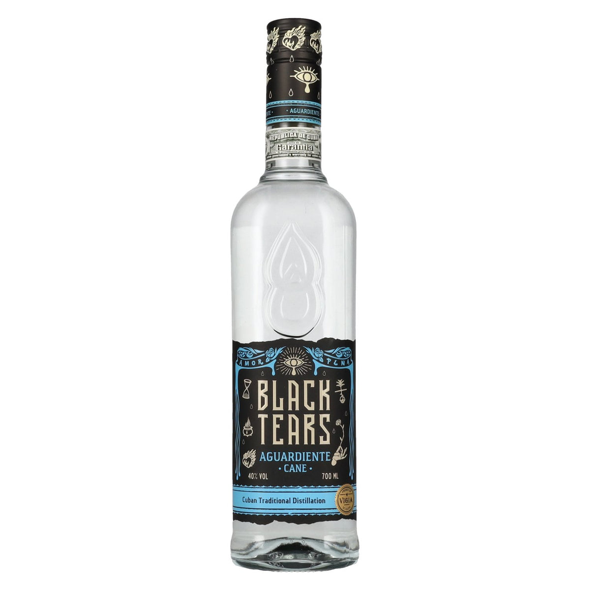 Black Tears Aguardiente Cane 40% vol. 0.7 l
