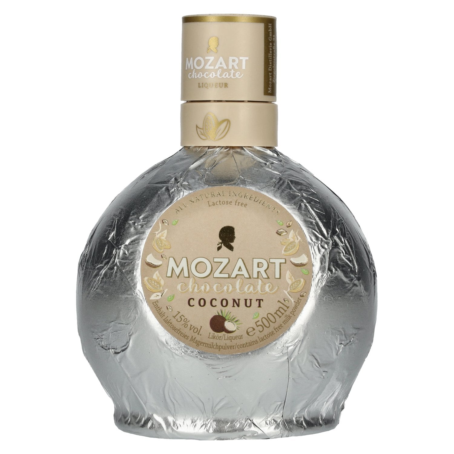 Mozart Chocolate Coconut Liqueur de crème 15% vol. 0,5l