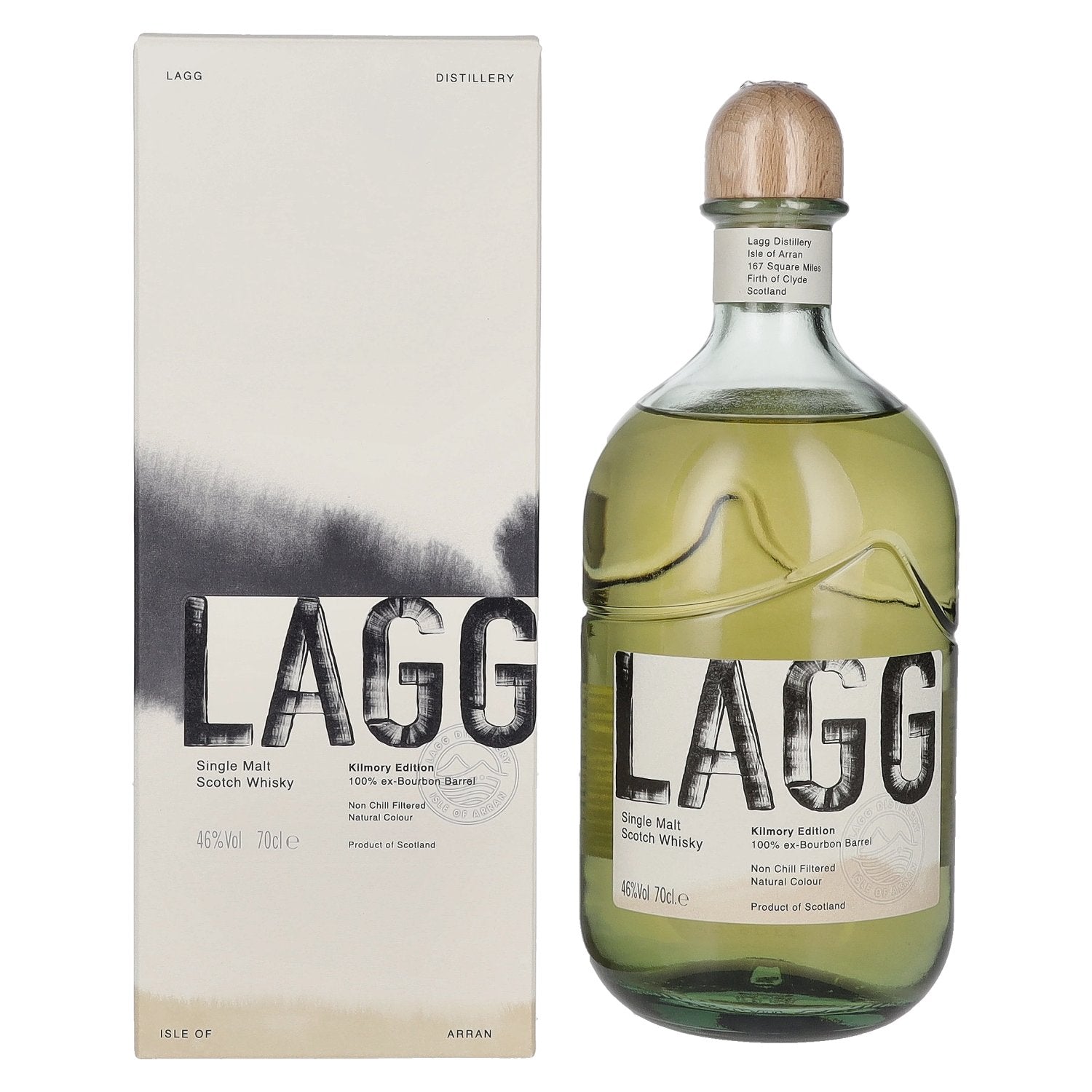 LAGG Single Malt Scotch Whisky Kilmory Edition 46% Vol. 0,7l in gift box