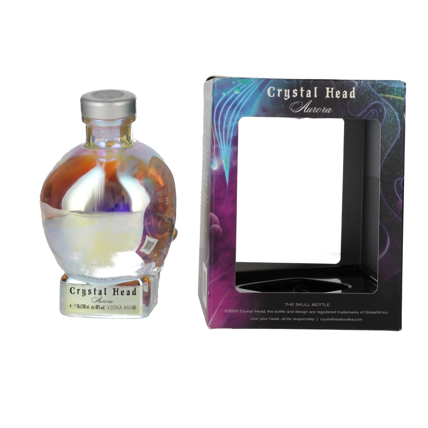 Crystal Head Vodka Aurora 40% vol. 0,7l en boîte cadeau