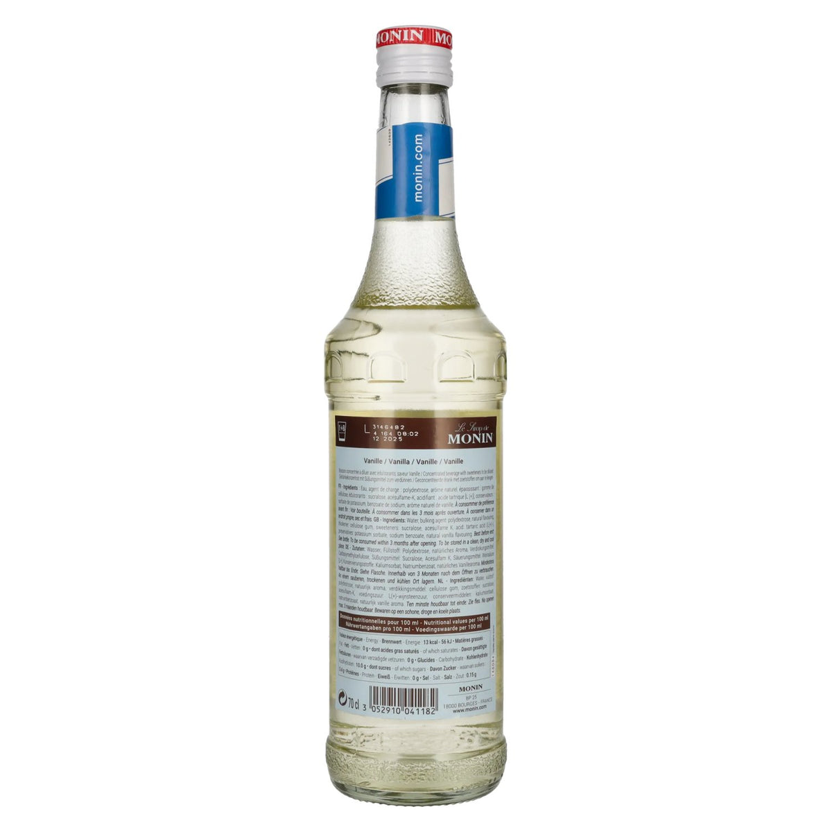 Monin SUGAR-FREE VANILLA Syrup 0.7l