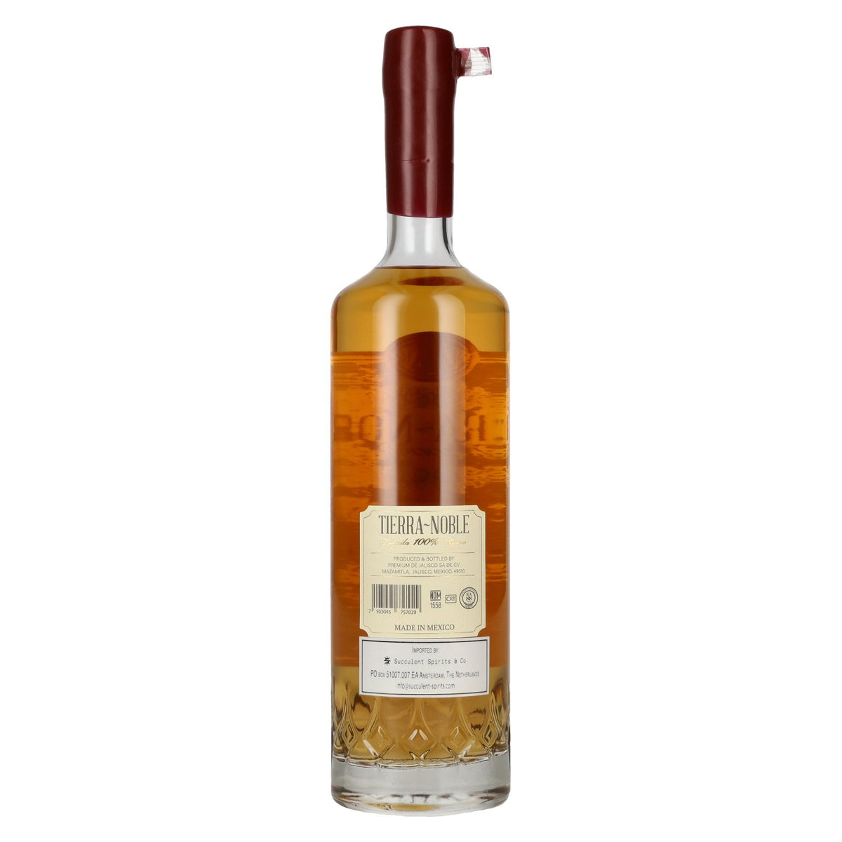Tequila Tierra-Noble Añejo 100 % agave bleu, 40 % vol., 0,7 l