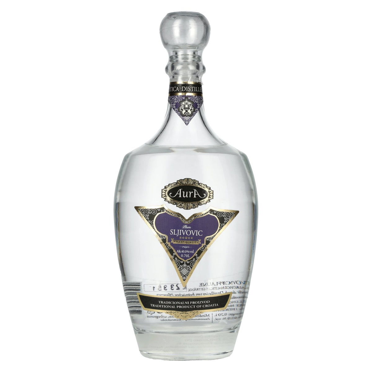 Aura PLUM SLJIVOVIC 40% vol. 0,7 l