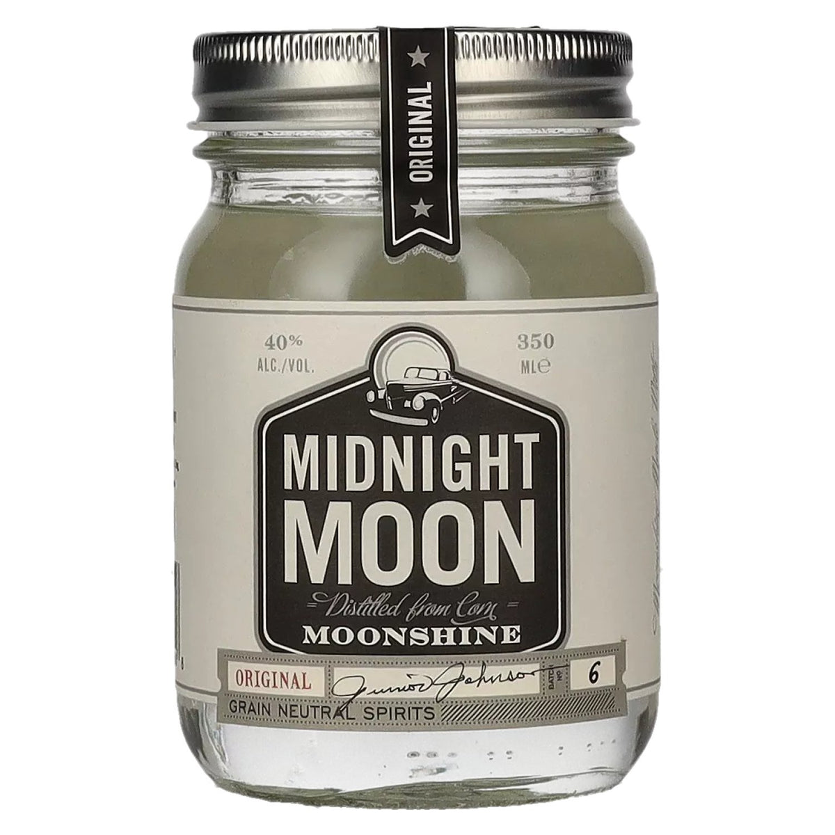 Midnight Moon Moonshine ORIGINAL Getreidebrand 40% Vol. 0,35l