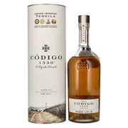 Código 1530 AÑEJO Tequila 38% vol. 0,7 l in geschenkverpakking