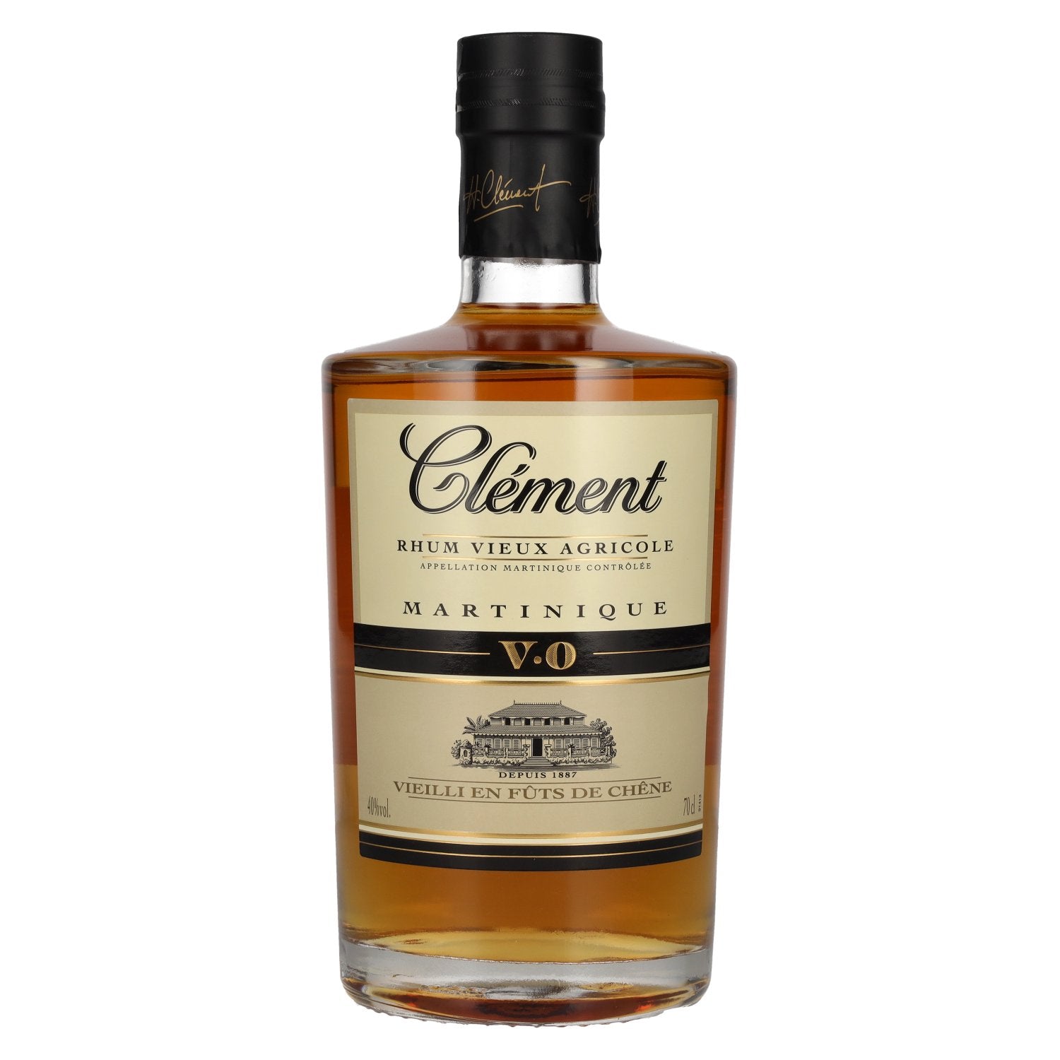 Clément Rhum Vieux Agricole V.O. Martinique 40% vol. 0,7l