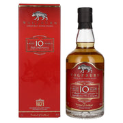 Whisky single malt écossais Wolfburn 10 ans d'âge, 46 % vol., 0,7 l, dans un coffret cadeau