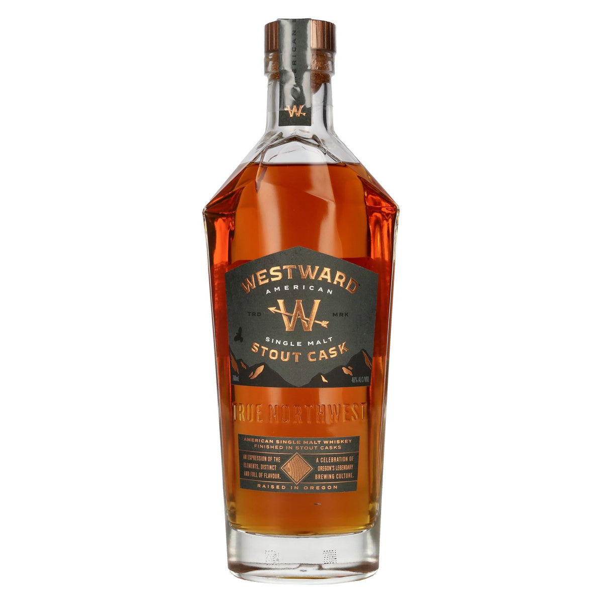 Westward American Single Malt Whiskey Stout Cask 46% ABV 0.7 l
