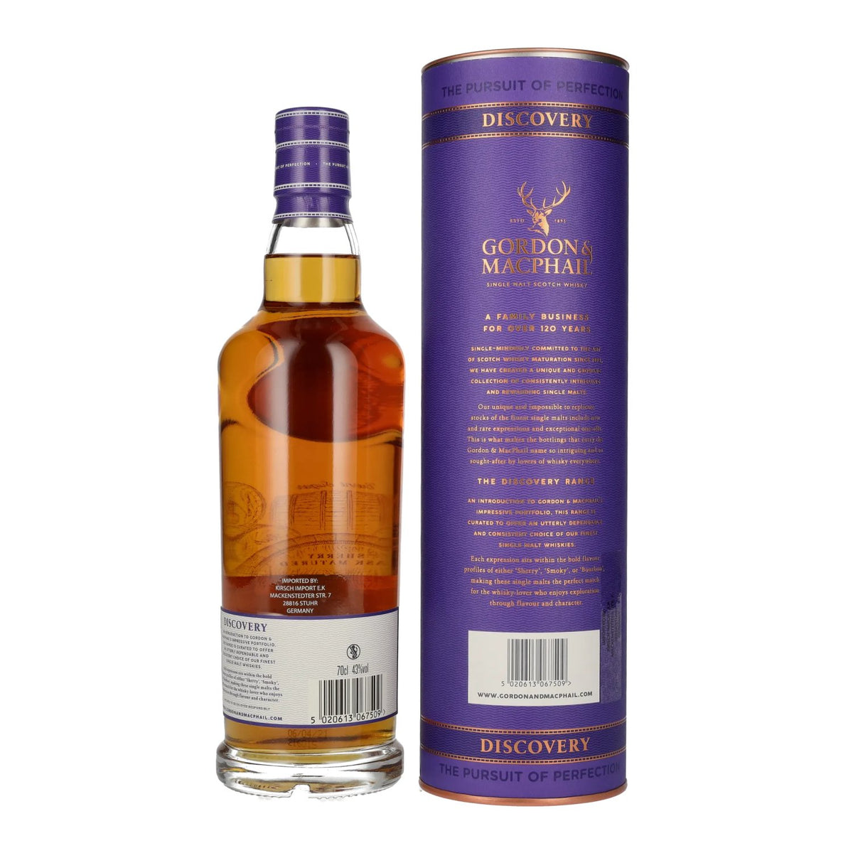 Gordon & MacPhail BUNNAHABHAIN 11 Years Old DISCOVERY Single Malt 43% Vol. 0,7l in Geschenkbox