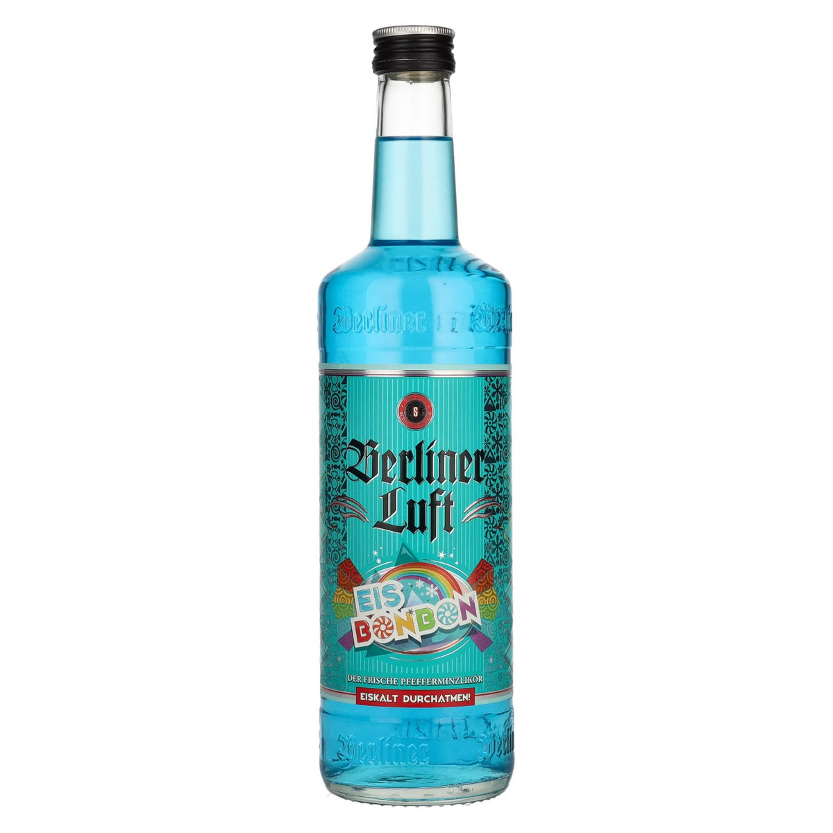 Berliner Luft EISBONBON Liqueur de menthe poivrée fraîche 18 % vol. 0,7 l
