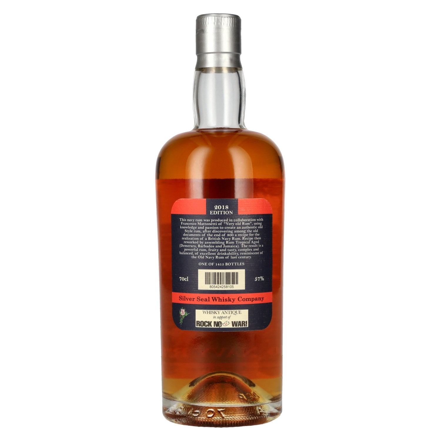 Silver Seal Old Navy Rum Edition 2018 57% Vol. 0,7l
