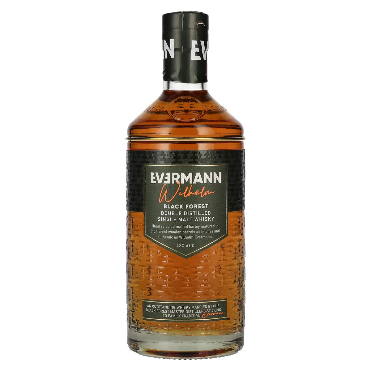 Evermann Wilhelm Black Forest Single Malt Whisky 42% vol. 0.7 l