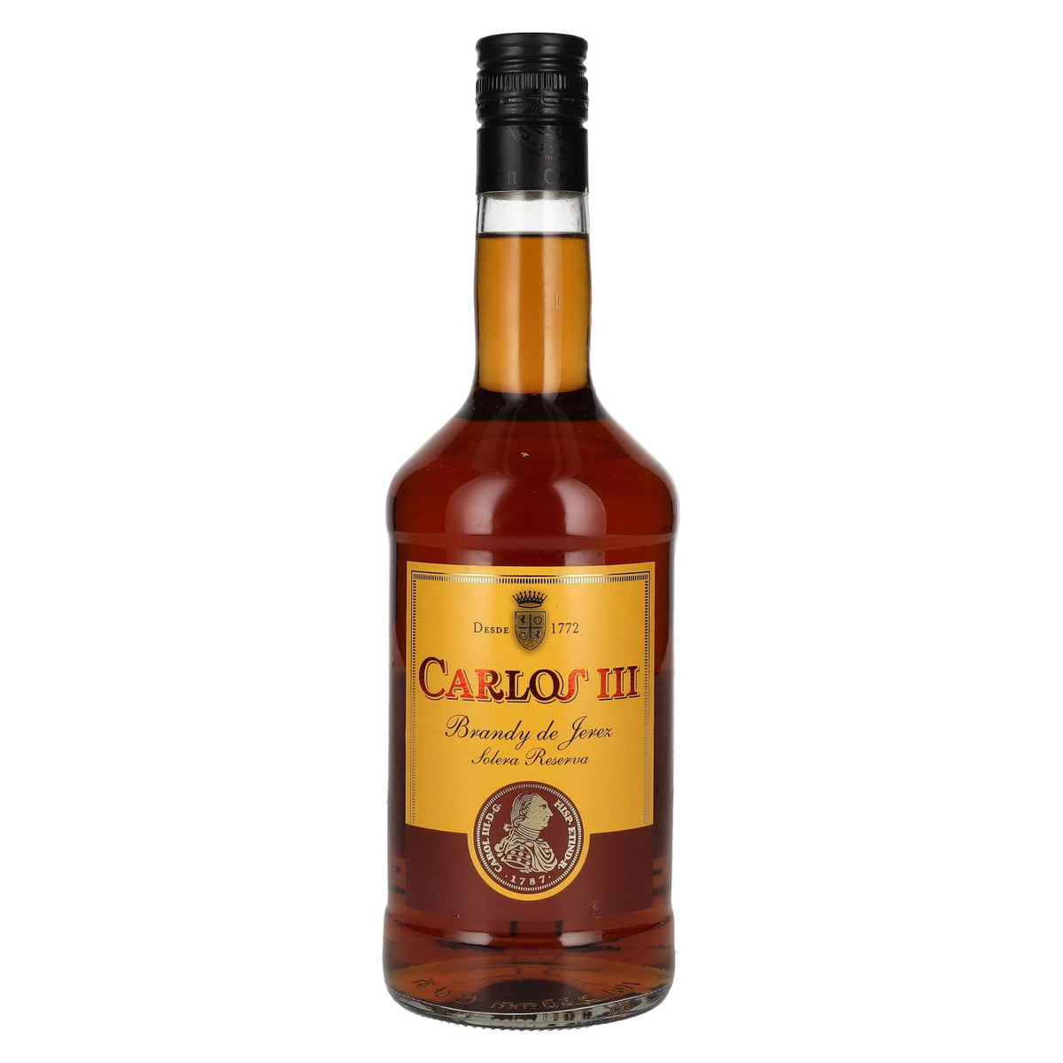 Carlos III Solera Reserva Brandy de Jerez 36% ABV 0.7l