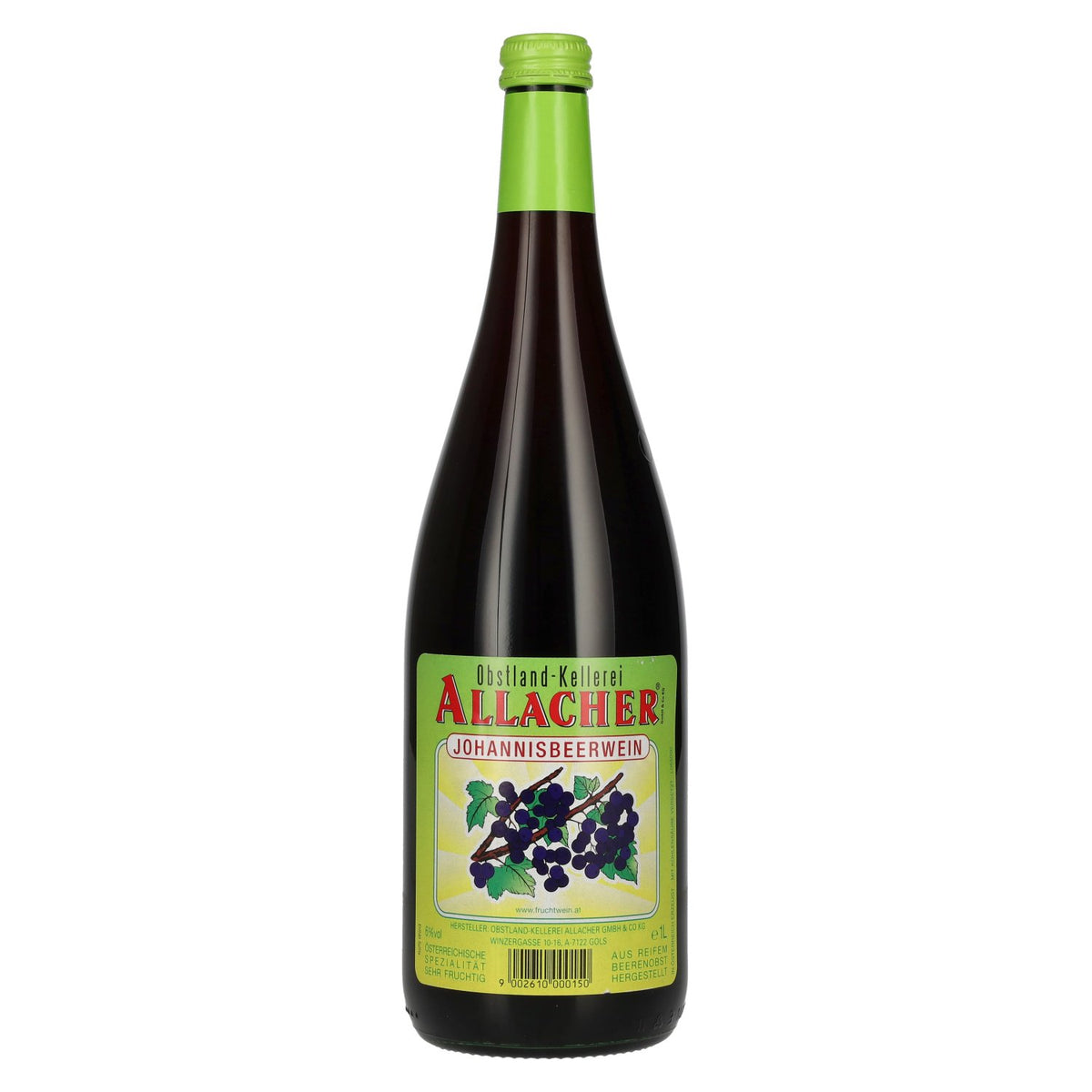 Allacher Redcurrant Wine 6% ABV 1 litre