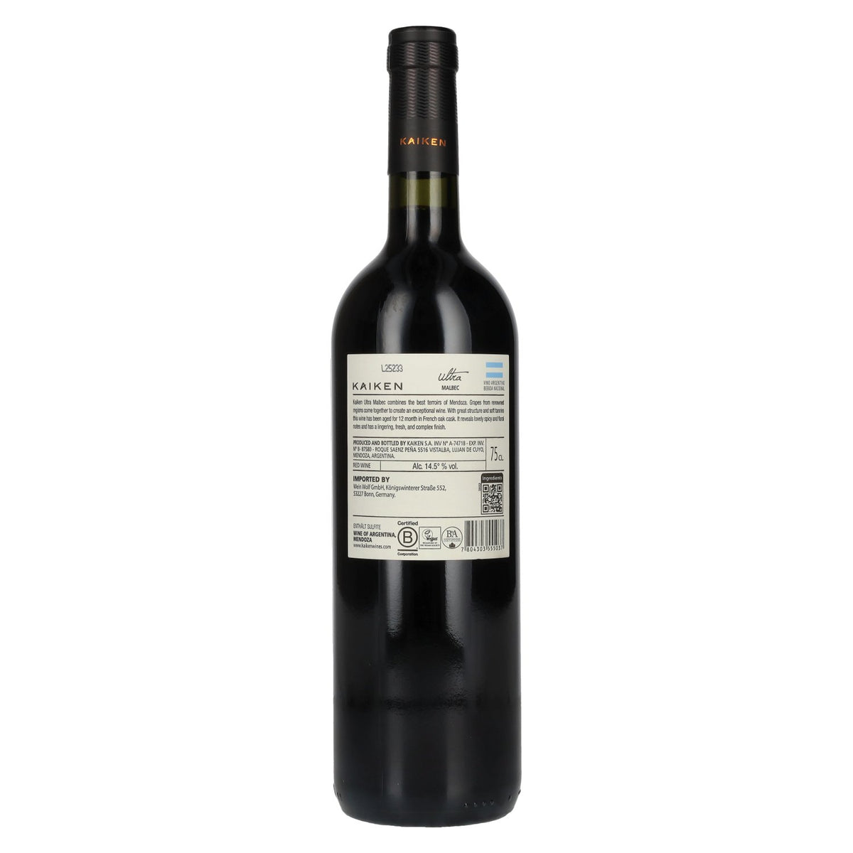 Kaiken Ultra Malbec 2022 14.5% ABV 0.75l