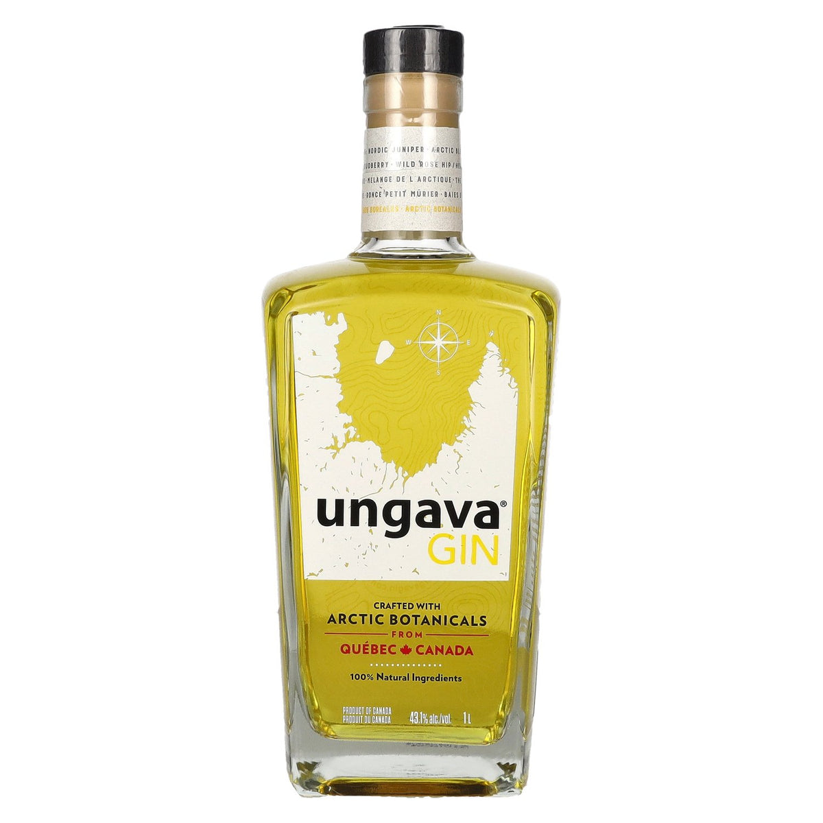 Ungava Gin Canada 43,1 % vol. 1 l