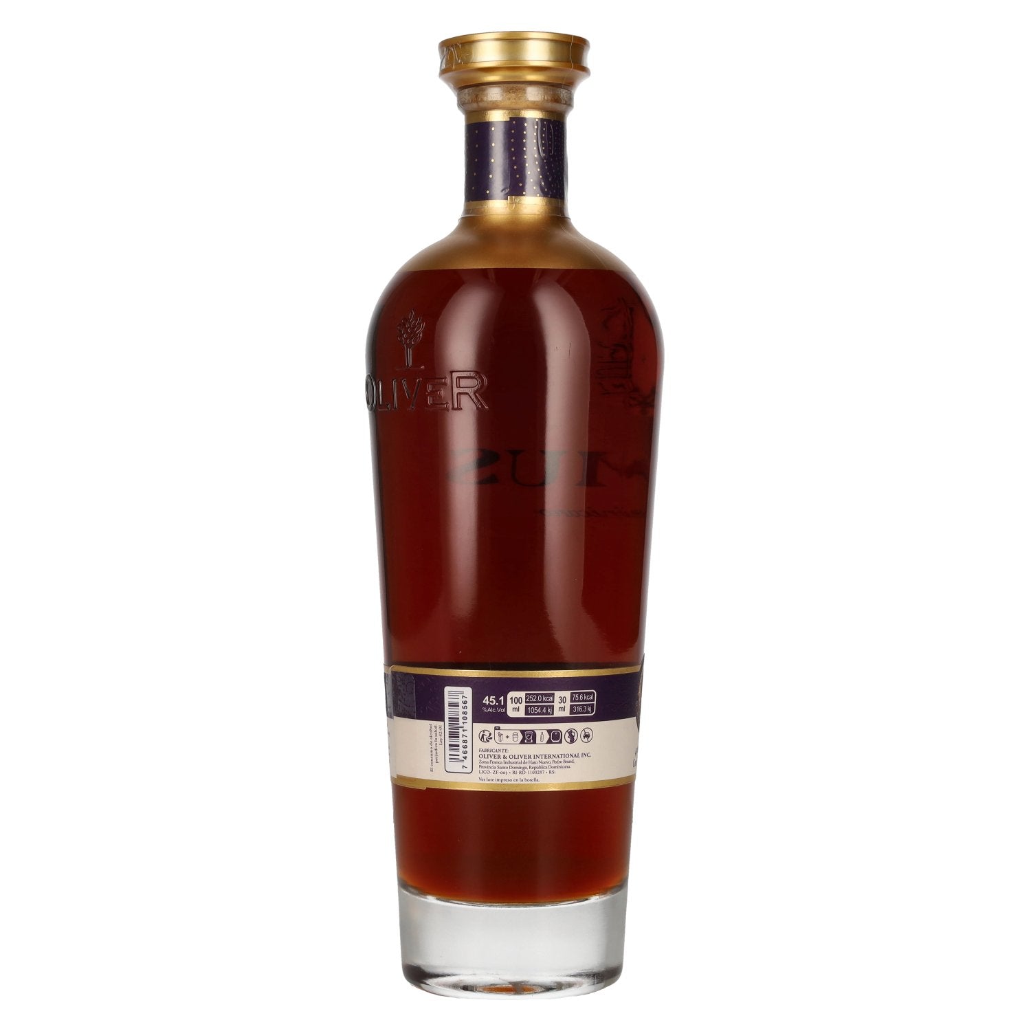 Opthimus Ron 25 Summa Cum Laude Roner Artesanal Dominicano 45,1% Vol. 0,7l