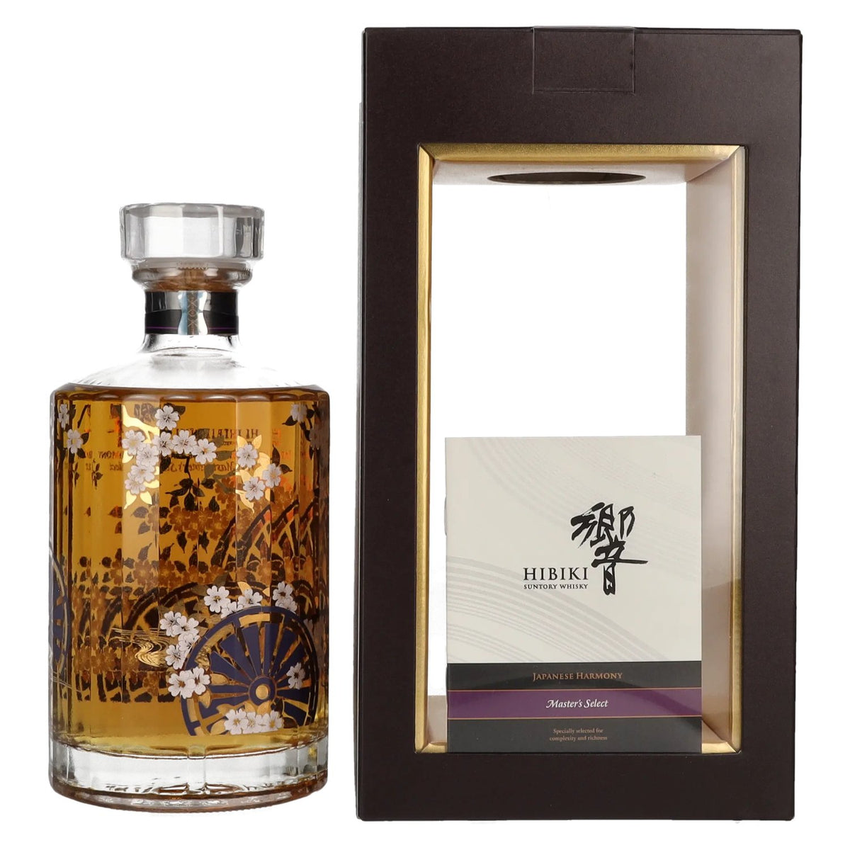 Suntory Hibiki Japanese Harmony Master's Select, whisky japonais assemblé, édition limitée, 43 % vol., 0,7 l, dans un coffret cadeau
