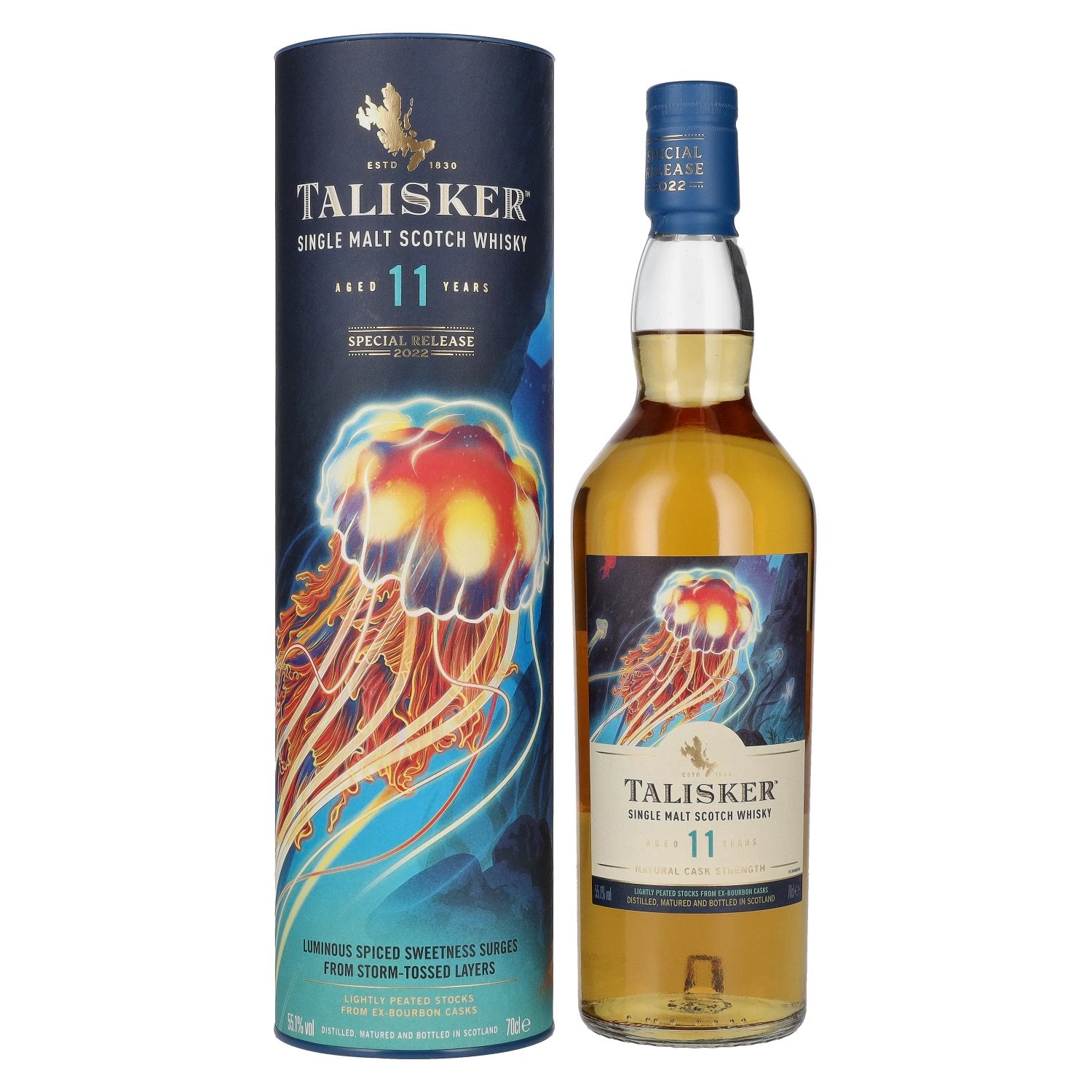 Talisker 11 Years Old Single Malt Special Release 2022 55,1% Vol. 0,7l in geschenkverpakking