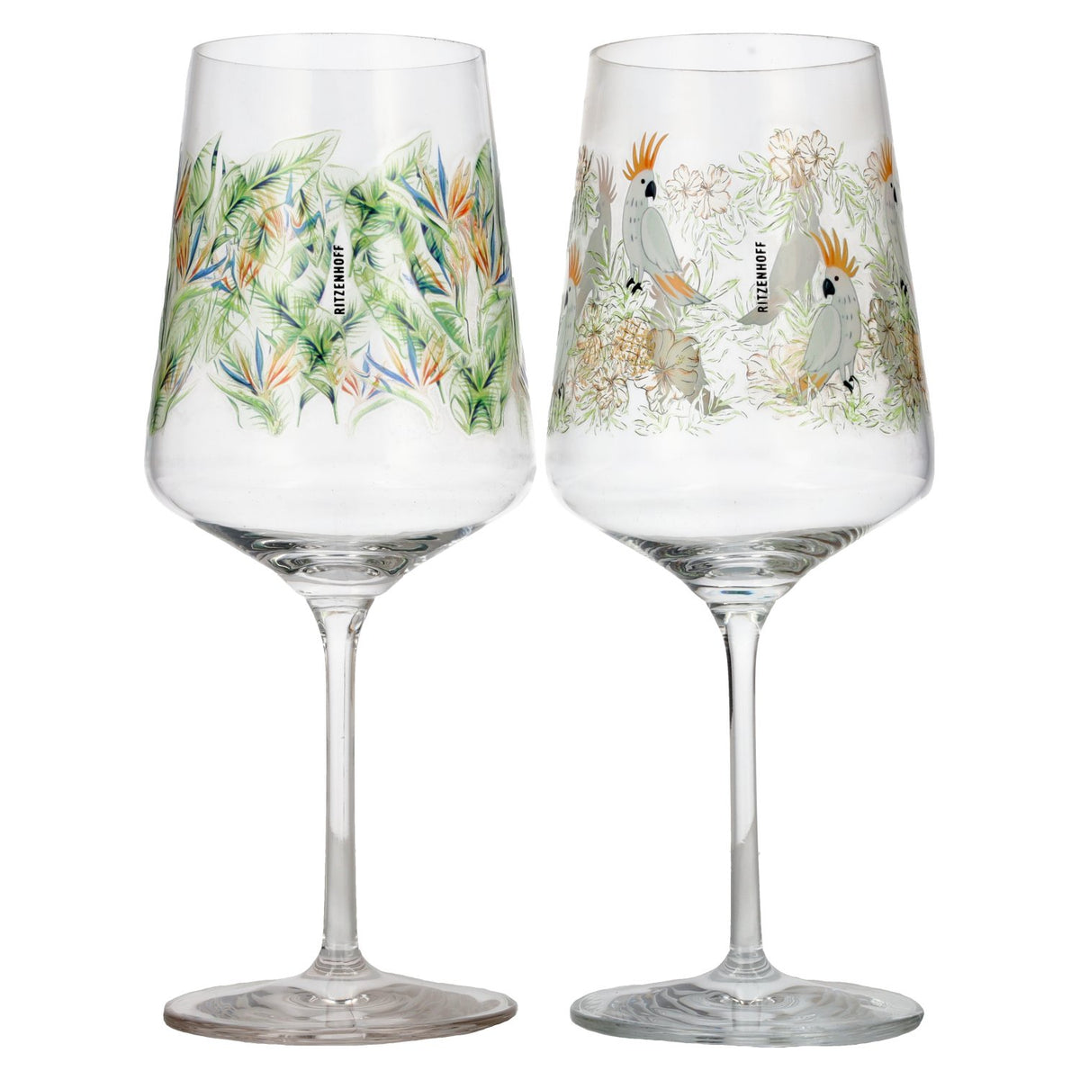 Ritzenhoff Sommertau Hugo R. Glass bottles 2 x 0.544 l