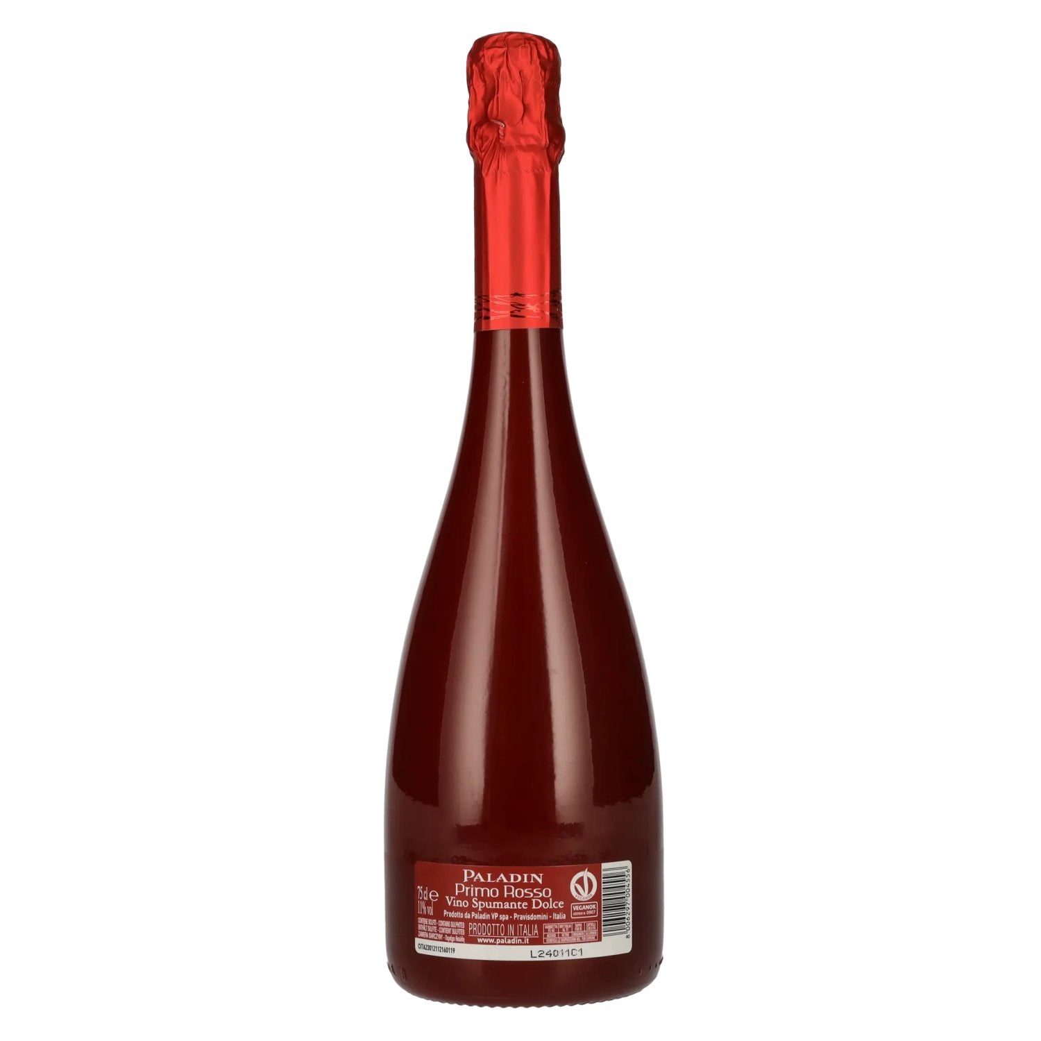 Paladin PRIMO ROSSO Vino Spumante Dolce 11% Vol. 0,75l