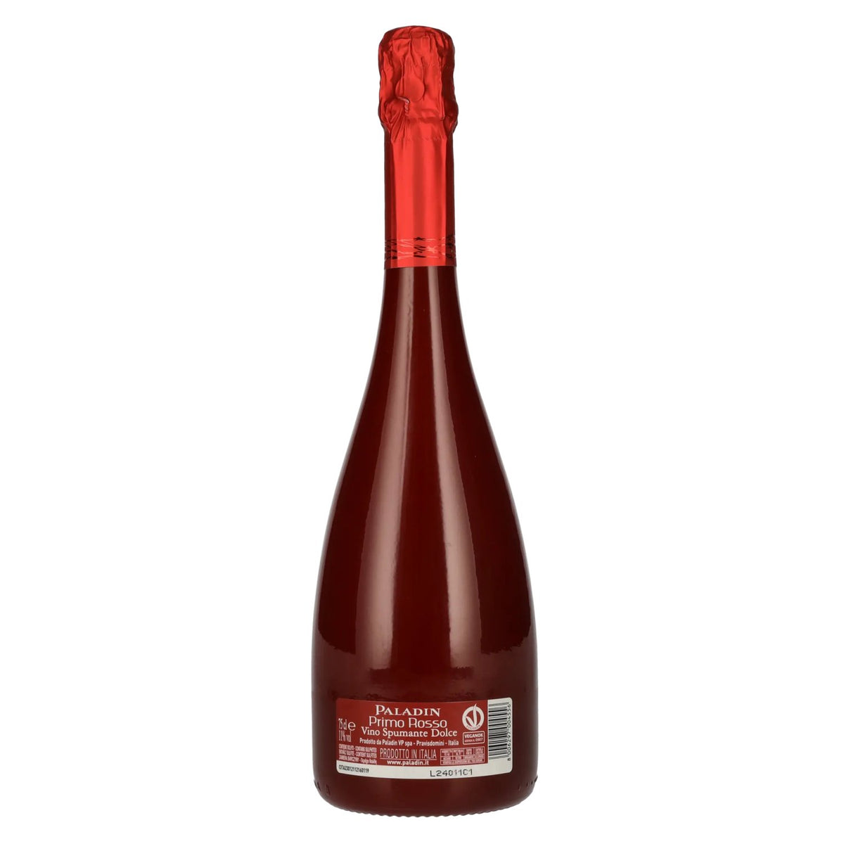 Paladin PRIMO ROSSO Vino Spumante Dolce 11% Vol. 0,75l