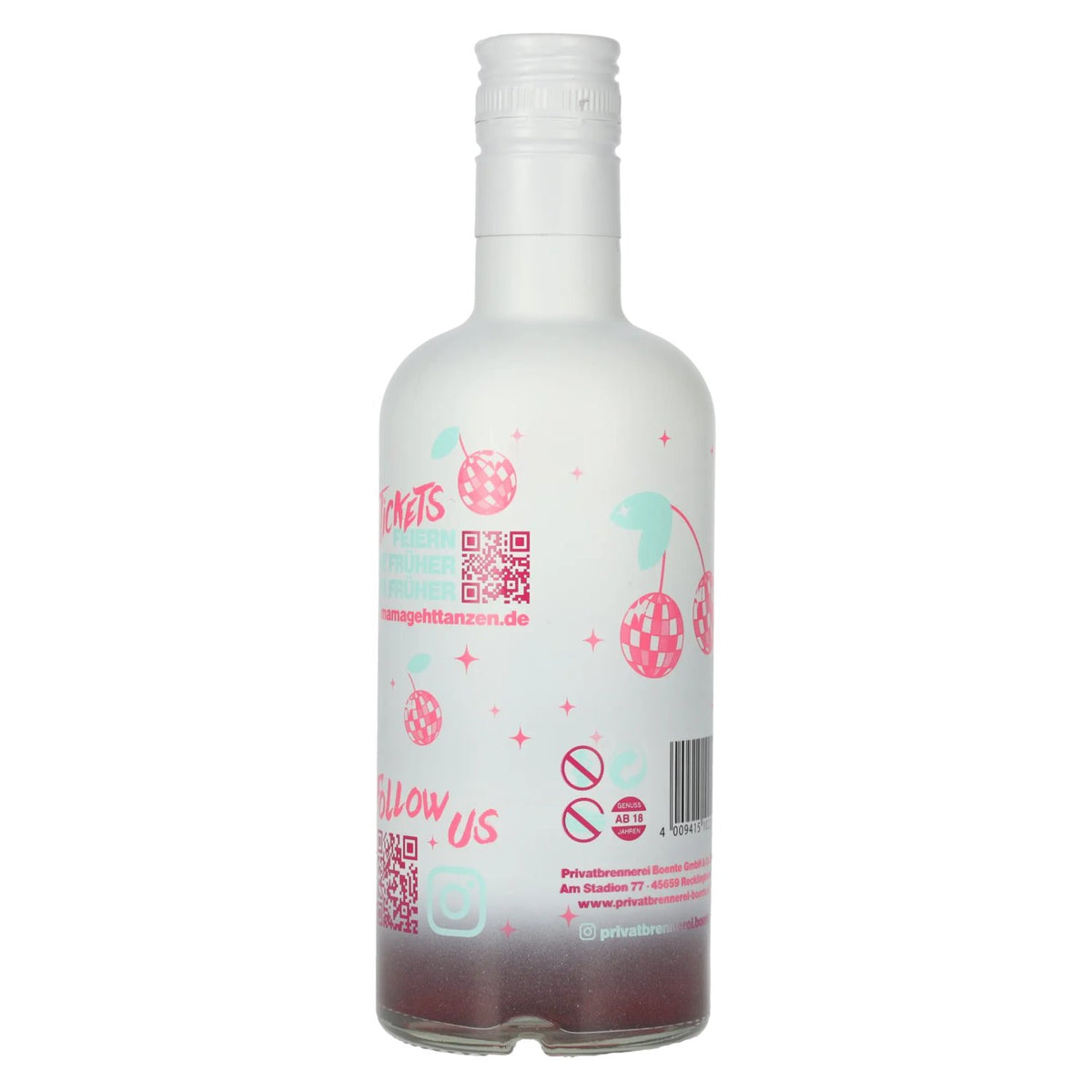 MAMA GAAT DANSEN Ruby-kersenlikeur 15% vol. 0,5 l