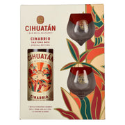 Cihuatán 12 Years CINABRIO Rum, El Salvador, 40% vol., 0.7 litres, in a gift box with 2 glasses